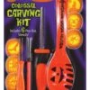 Fun World 10 Piece Orange Pumpkin Colossal Carving Kit