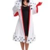 Disguise 101 Dalmatians Animated Cruella Jacket Deluxe Costume For Women -Halloween Costumes 101 dalmatians animated womens cruella jacket deluxe costume