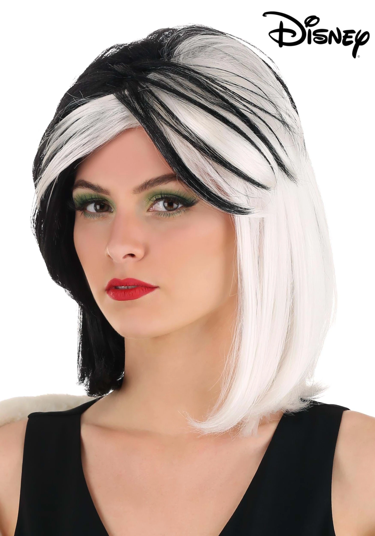 Cruella De Vil Wig For Women From Disney's 101 Dalmatians 3 Cruella De Vil Wig For Women From Disney's 101 Dalmatians
