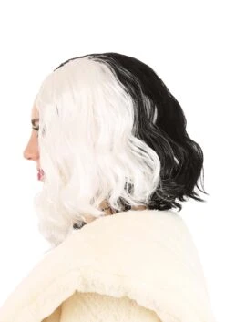 Trendy Cruella De Vil Wig For Women From Disney's 101 Dalmatians 9 Trendy Cruella De Vil Wig For Women From Disney's 101 Dalmatians -Halloween Costumes 101 dalmatians trendy cruella wig alt 3