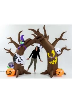 10FT Spooky Tree Arch Inflatable Halloween Decoration -Halloween Costumes 10ft tall jumbo spooky tree arch inflatable decora alt 5
