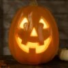 12" Light Up Pumpkin Halloween Decoration 2 12" Light Up Pumpkin Halloween Decoration -Halloween Costumes 12 inch light up pumpkin decoration