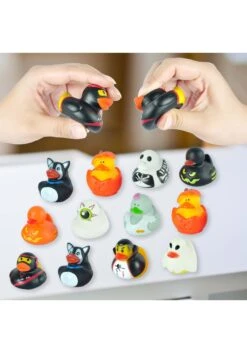 Halloween Prefilled 12 Pack Pumpkin Box With Rubber Duck -Halloween Costumes 12 pack halloween prefilled pumpkin box with rubber duck 3