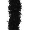 120 Gram Deluxe Black Feather Boa 2 120 Gram Deluxe Black Feather Boa -Halloween Costumes 120g deluxe black boa