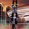 12FT 3-Stacked Acrobatic Animatronic Clowns Halloween Decoration - Brick Thunder 2 12FT 3-Stacked Acrobatic Animatronic Clowns Halloween Decoration - Brick Thunder -Halloween Costumes 12ft 3 stacked acrobatic animatronic clowns brick thunder