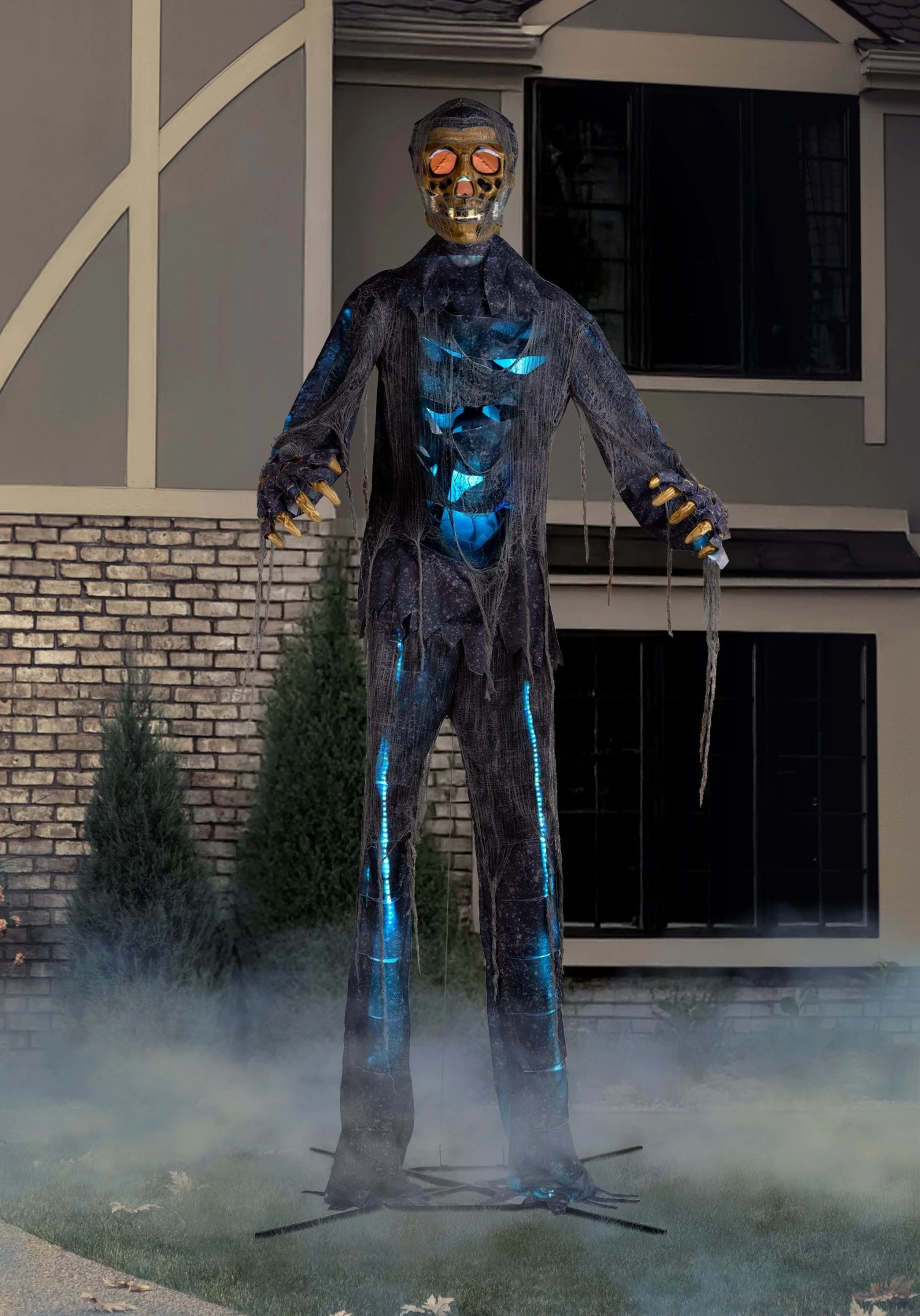 12FT Lighted Zombie Halloween Decoration 4 12FT Lighted Zombie Halloween Decoration - Image 2