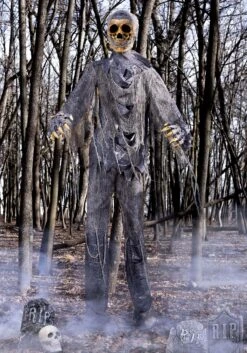 12FT Lighted Zombie Halloween Decoration 13 12FT Lighted Zombie Halloween Decoration -Halloween Costumes 12ft lighted zombie animatronic decoration 2