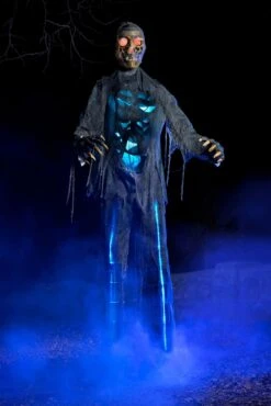 12FT Lighted Zombie Halloween Decoration 14 12FT Lighted Zombie Halloween Decoration -Halloween Costumes 12ft lighted zombie animatronic decoration 3