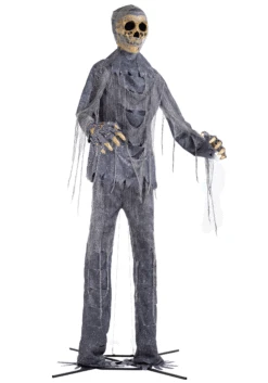 12FT Lighted Zombie Halloween Decoration 17 12FT Lighted Zombie Halloween Decoration -Halloween Costumes 12ft lighted zombie animatronic decoration 6