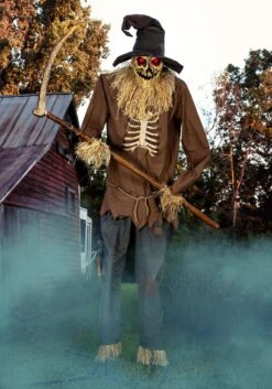 12FT Scarecrow Animatronic Decoration - Tekky 15 12FT Scarecrow Animatronic Decoration - Tekky -Halloween Costumes 12ft scarecrow animatronic alt 5