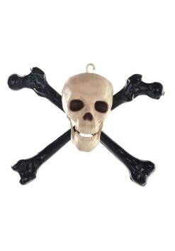 16-Inch Skull And Crossbones Prop Decoration