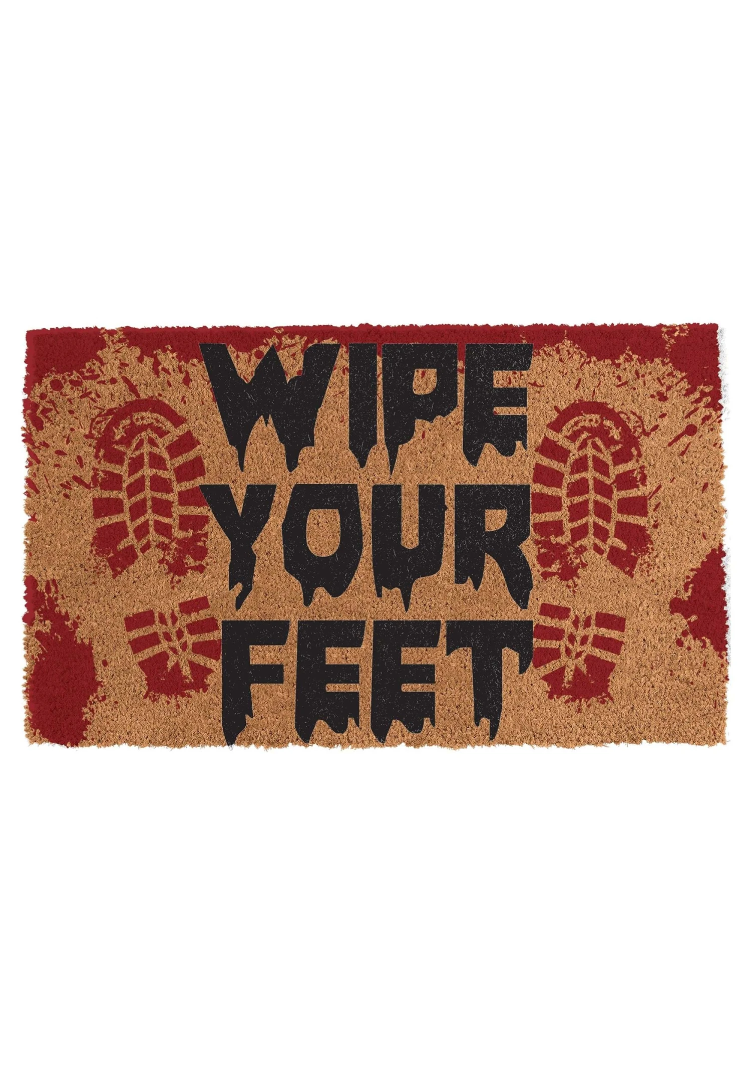 AMSCAN 17 Inch Bloody Footprint Halloween Doormat 3 AMSCAN 17 Inch Bloody Footprint Halloween Doormat