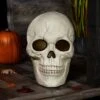 19.75-Inch Light Up And Sound Skull Halloween Decoration 1 19.75-Inch Light Up And Sound Skull Halloween Decoration -Halloween Costumes 19 75 light up and sound skull