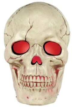 19.75-Inch Light Up And Sound Skull Halloween Decoration 8 19.75-Inch Light Up And Sound Skull Halloween Decoration -Halloween Costumes 19 75 light up and sound skull alt 2