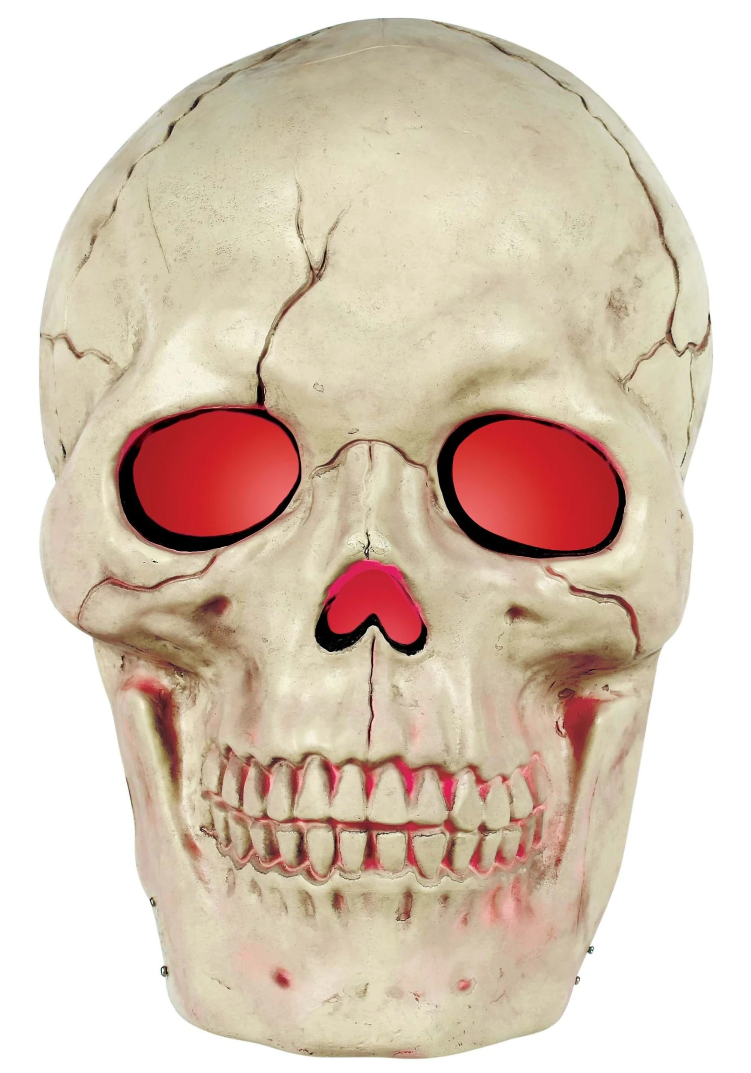 19.75-Inch Light Up And Sound Skull Halloween Decoration 5 19.75-Inch Light Up And Sound Skull Halloween Decoration - Image 3