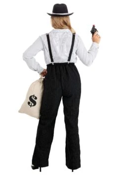 Women's 1920s Gangster Lady Costume -Halloween Costumes 1920s gangster lady costume alt 2