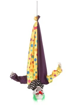 2.8 Ft Animated Hanging Evil Clown Prop 11 2.8 Ft Animated Hanging Evil Clown Prop -Halloween Costumes 2 8 foot animated hanging evil clown alt 4
