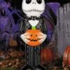 24-Inch Disney Jack Skellington Blow Mold Decoration 1 24-Inch Disney Jack Skellington Blow Mold Decoration -Halloween Costumes 24 inch disney jack skellington blow mold decoration