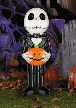 24-Inch Disney Jack Skellington Blow Mold Decoration