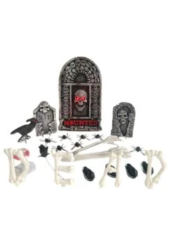 24 Piece Graveyard Prop Decoration Kit 9 24 Piece Graveyard Prop Decoration Kit -Halloween Costumes 24 piece graveyard kit alt 3