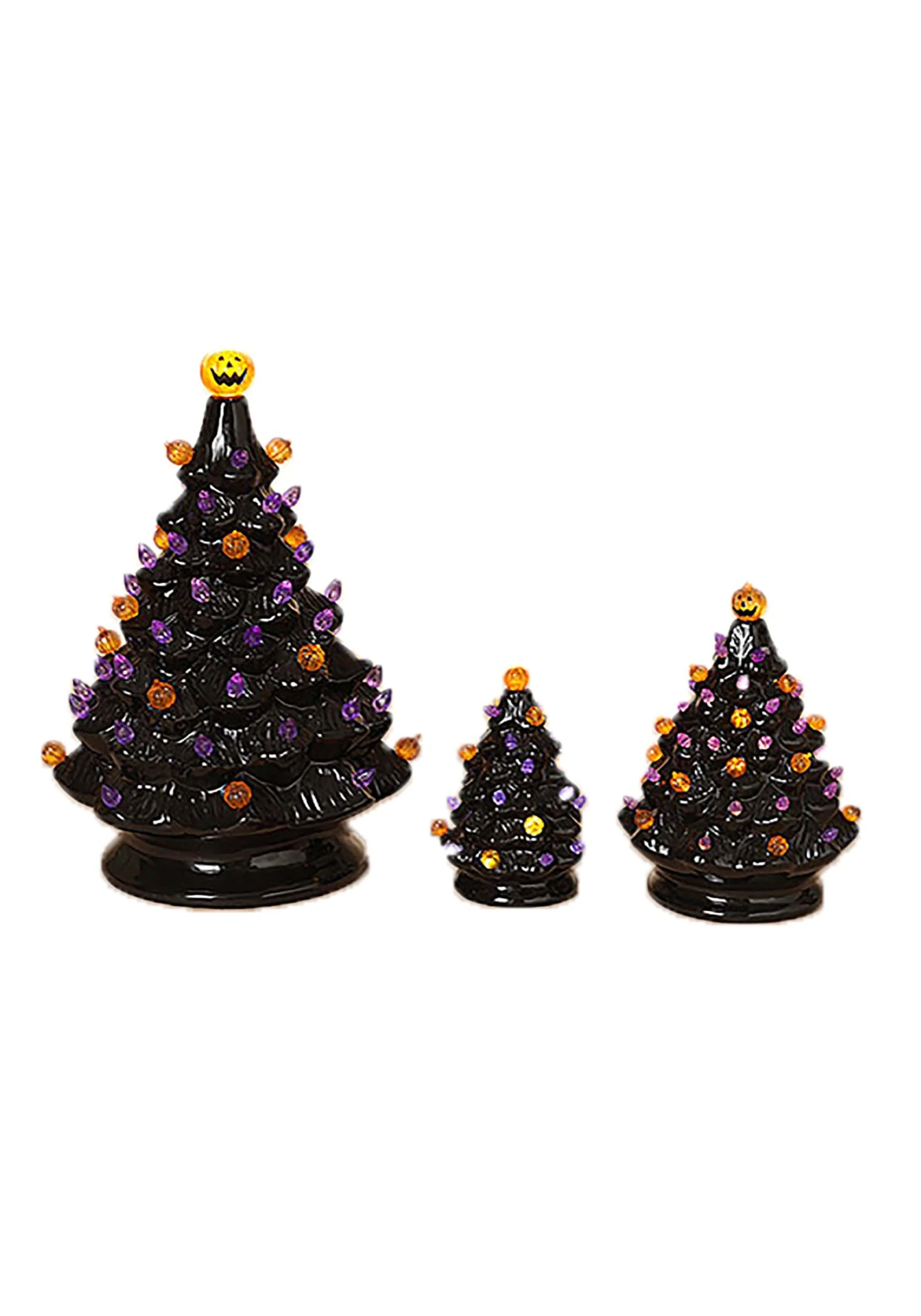 3 Lighted Halloween Dolomite Trees With Sound 5 3 Lighted Halloween Dolomite Trees With Sound - Image 3