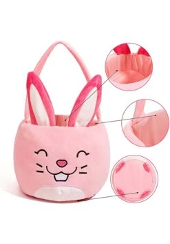 3 Pack Chicken, Bunny, And Sheep Egg Basket Set 9 3 Pack Chicken, Bunny, And Sheep Egg Basket Set -Halloween Costumes 3 pack chicken bunny and sheep basket set alt 3