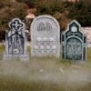 3 Piece 20-Inch Gothic Tombstone Halloween Decoration Set 1 3 Piece 20-Inch Gothic Tombstone Halloween Decoration Set -Halloween Costumes 3 piece 20 inch gothic tombstone set upd