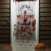 30" X 60" Bloody Mess Door Cover 2 30" X 60" Bloody Mess Door Cover -Halloween Costumes 30 x 60 bloody mess door cover