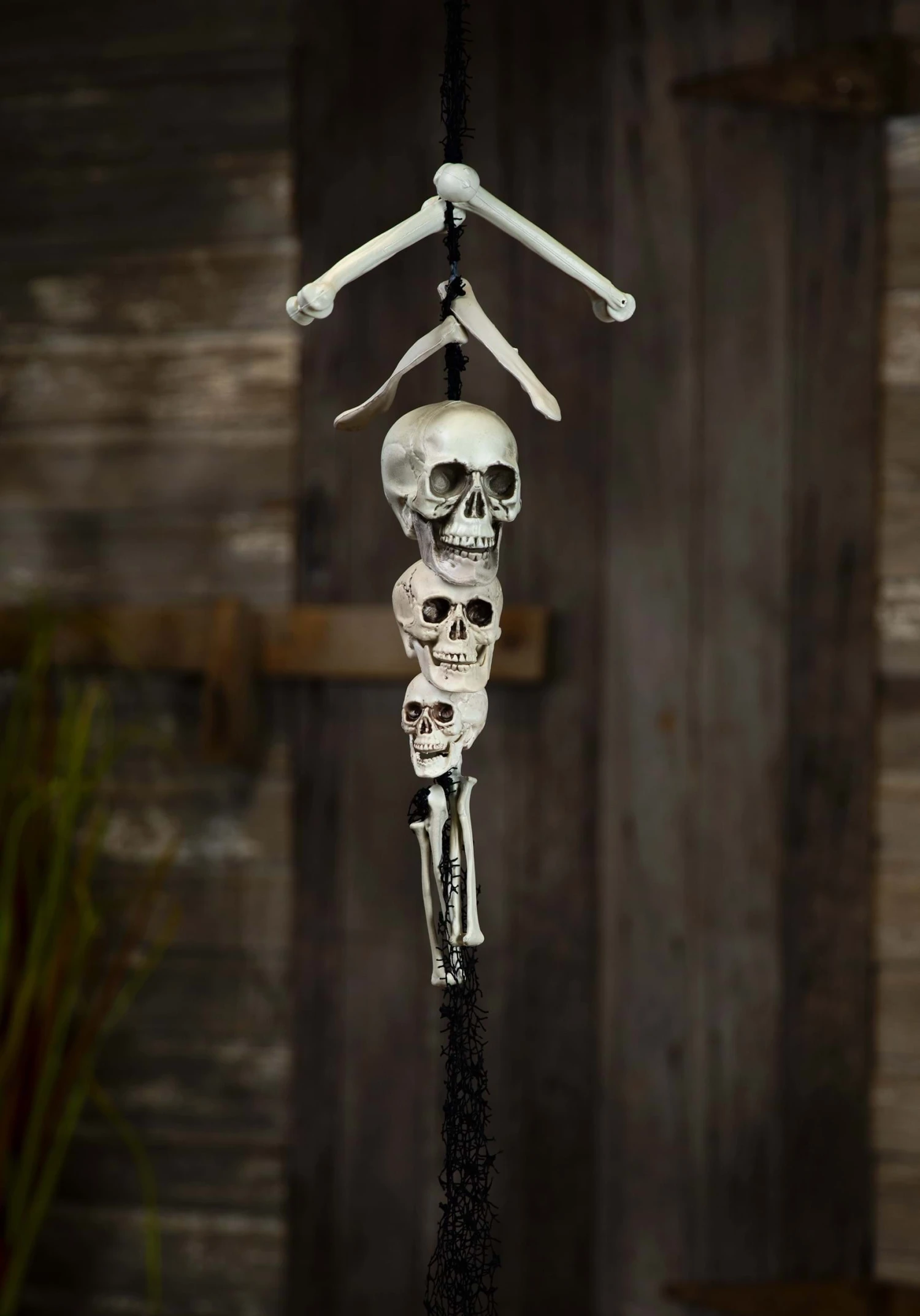 30" Bones And Skulls Hanger Halloween Decoration 3 30" Bones And Skulls Hanger Halloween Decoration