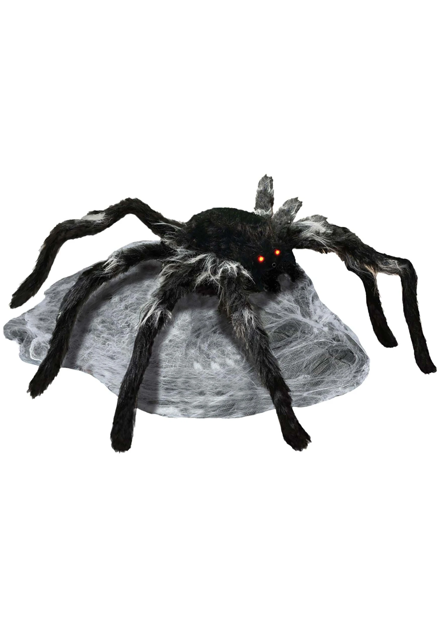 36-Inch Jumping Black Spider Animatronic Decoration 4 36-Inch Jumping Black Spider Animatronic Decoration - Image 2