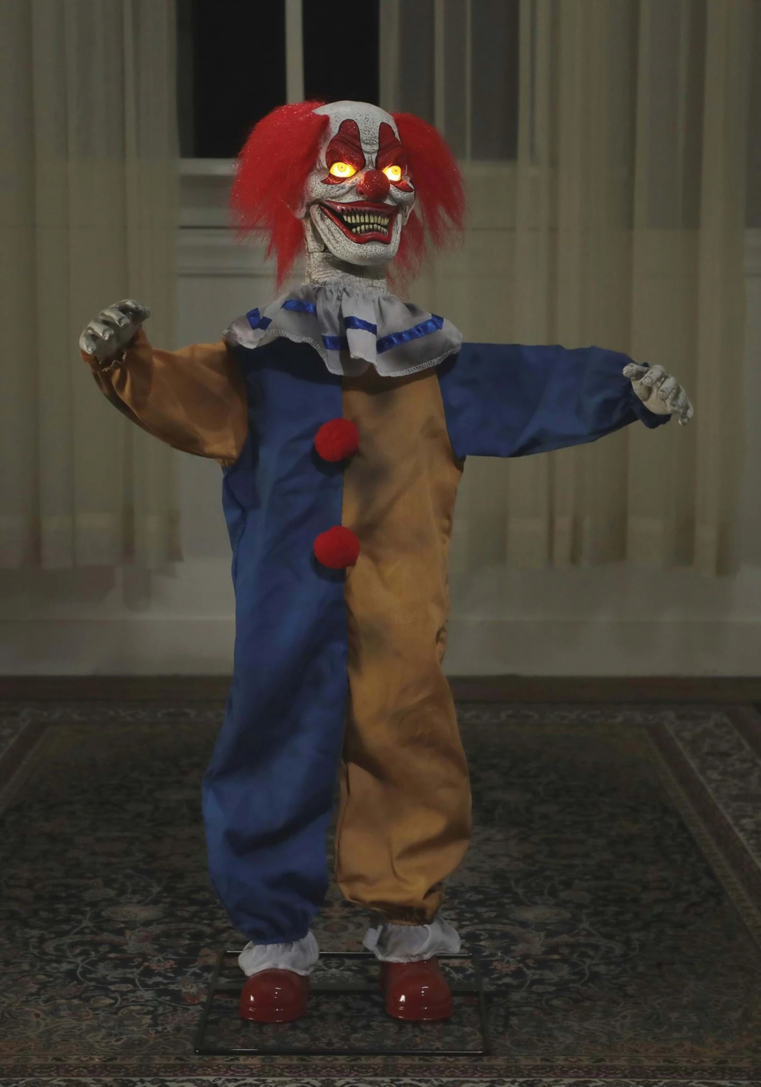 3FT Animated Little Top Evil Clown Halloween Prop 3 3FT Animated Little Top Evil Clown Halloween Prop