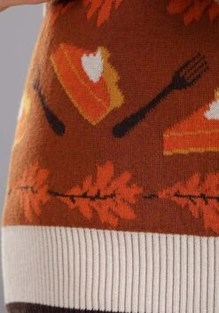 3D Turkey Adult Ugly Holiday Sweater 17 3D Turkey Adult Ugly Holiday Sweater -Halloween Costumes 3d turkey ugly holiday sweater alt 4