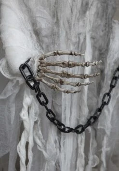Hanging 3 Foot Faceless Ghost Animatronic Halloween Decoration 10 Hanging 3 Foot Faceless Ghost Animatronic Halloween Decoration -Halloween Costumes 3ft hanging faceless ghost animatronic motion li alt 2