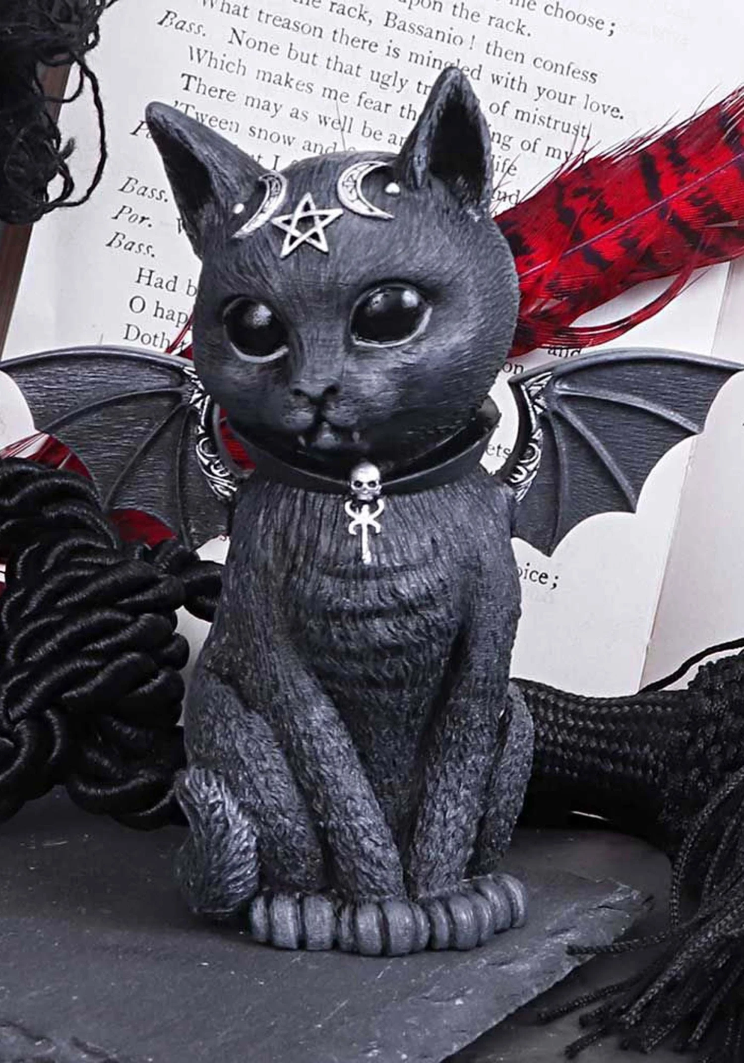 NEMESIS NOW 4 Inch Malpuss Catpire Cult Cutie Halloween Decoration 3 NEMESIS NOW 4 Inch Malpuss Catpire Cult Cutie Halloween Decoration