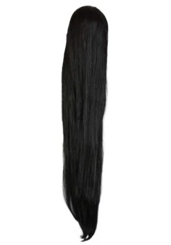 40" Long Black Witch Wig For Women -Halloween Costumes 40 long black wig alt 2