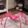 4FT Plush Neon Pink Spider Prop Decoration -Halloween Costumes 4ft plush neon pink spider decoration