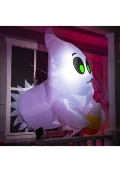 4FT Inflatable Window Breaker Cute Ghost Escaping Prop Decoration 12 4FT Inflatable Window Breaker Cute Ghost Escaping Prop Decoration -Halloween Costumes 4ft window breaker cute ghost escaping alt 2