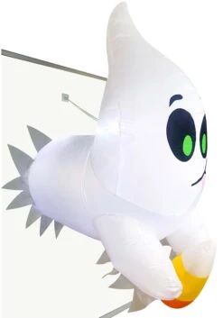 4FT Inflatable Window Breaker Cute Ghost Escaping Prop Decoration 14 4FT Inflatable Window Breaker Cute Ghost Escaping Prop Decoration -Halloween Costumes 4ft window breaker cute ghost escaping alt 4