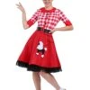 Plus Size 50s Sock Hop Darling Women's Costume Dress -Halloween Costumes 50s darling plus size womens costume