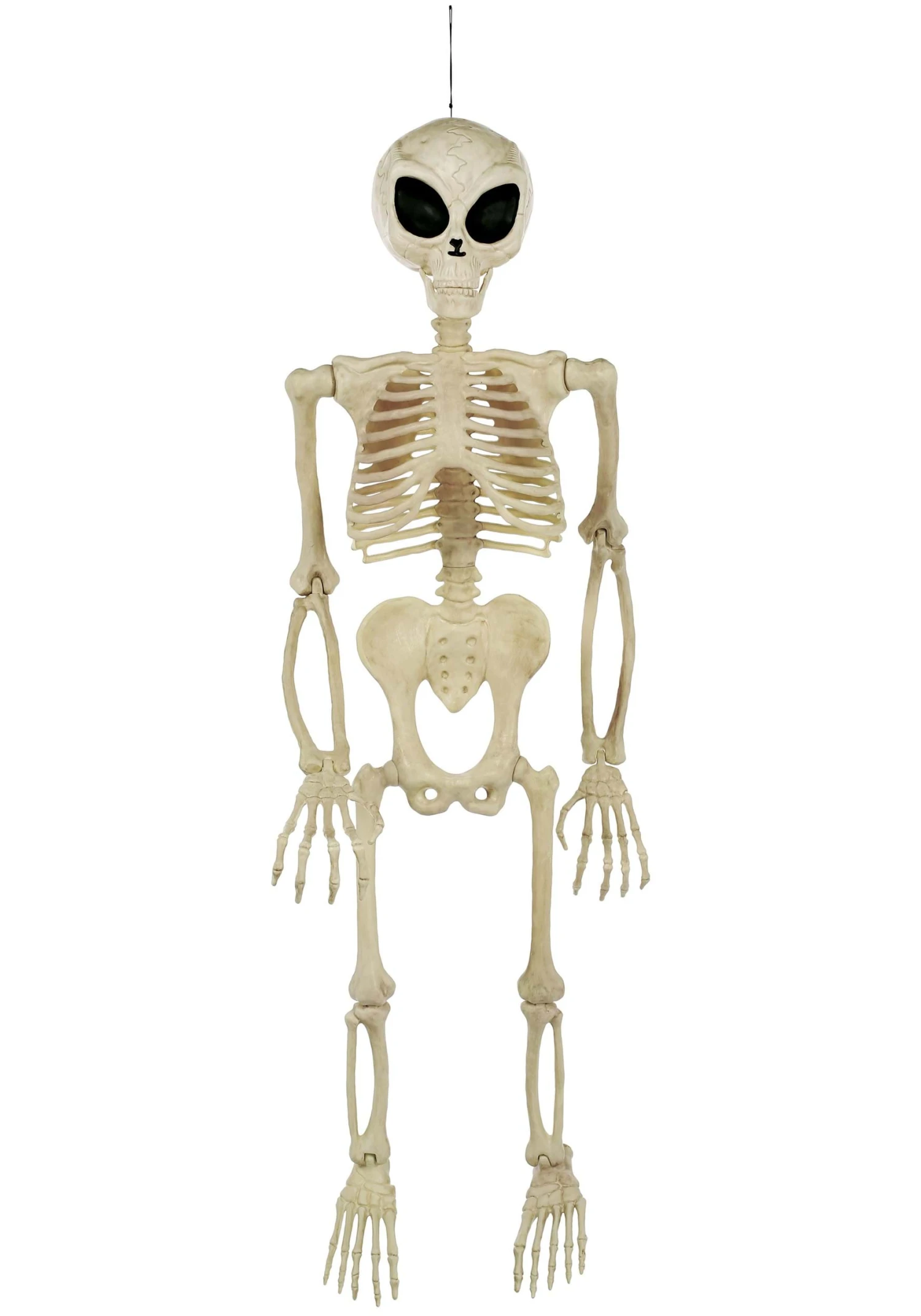 52" Alien Skeleton Halloween Decoration 5 52" Alien Skeleton Halloween Decoration - Image 3