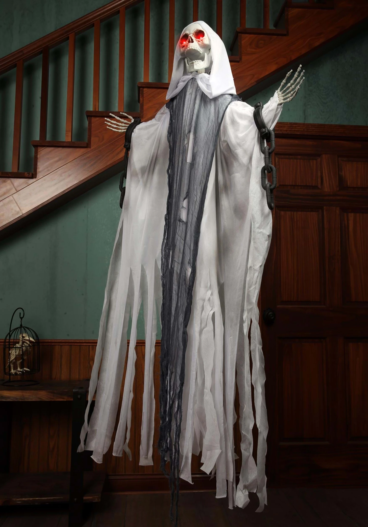 5FT Animated Ghost Halloween Decoration 3 5FT Animated Ghost Halloween Decoration