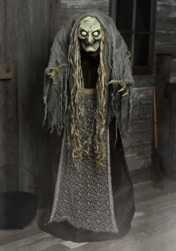 5FT Hag The Witch Animatronic Decoration - Scream Saver