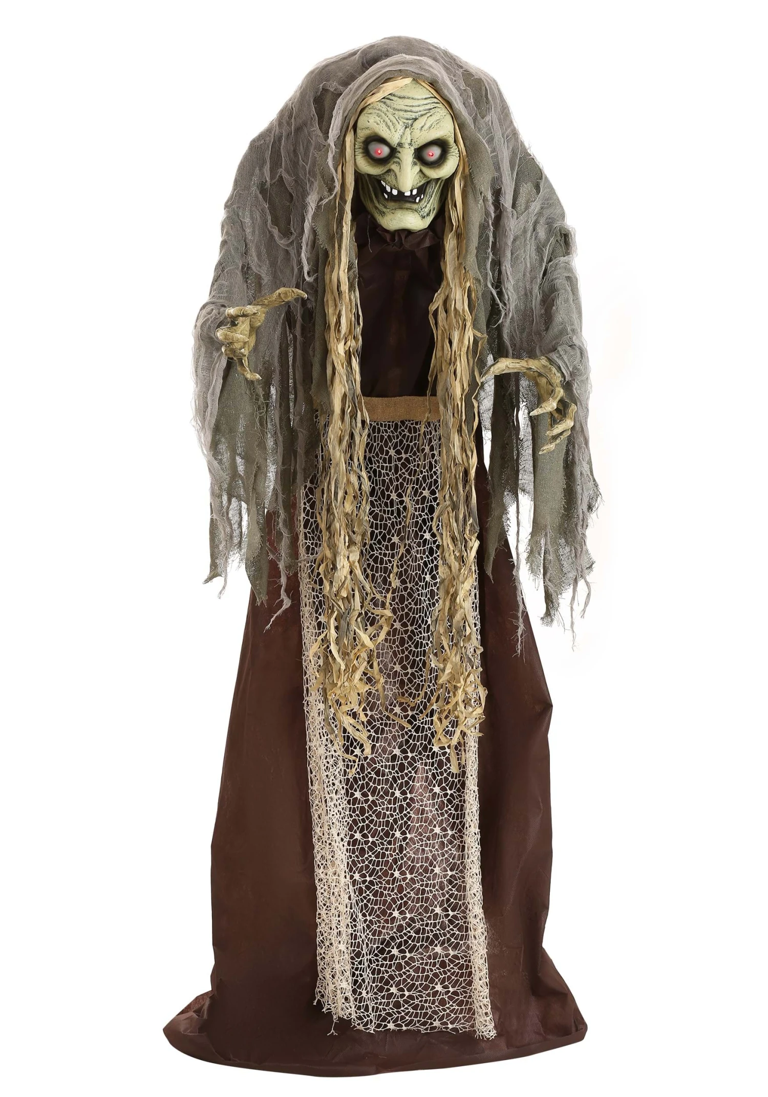 5FT Hag The Witch Animatronic Decoration - Scream Saver 7 5FT Hag The Witch Animatronic Decoration - Scream Saver - Image 5
