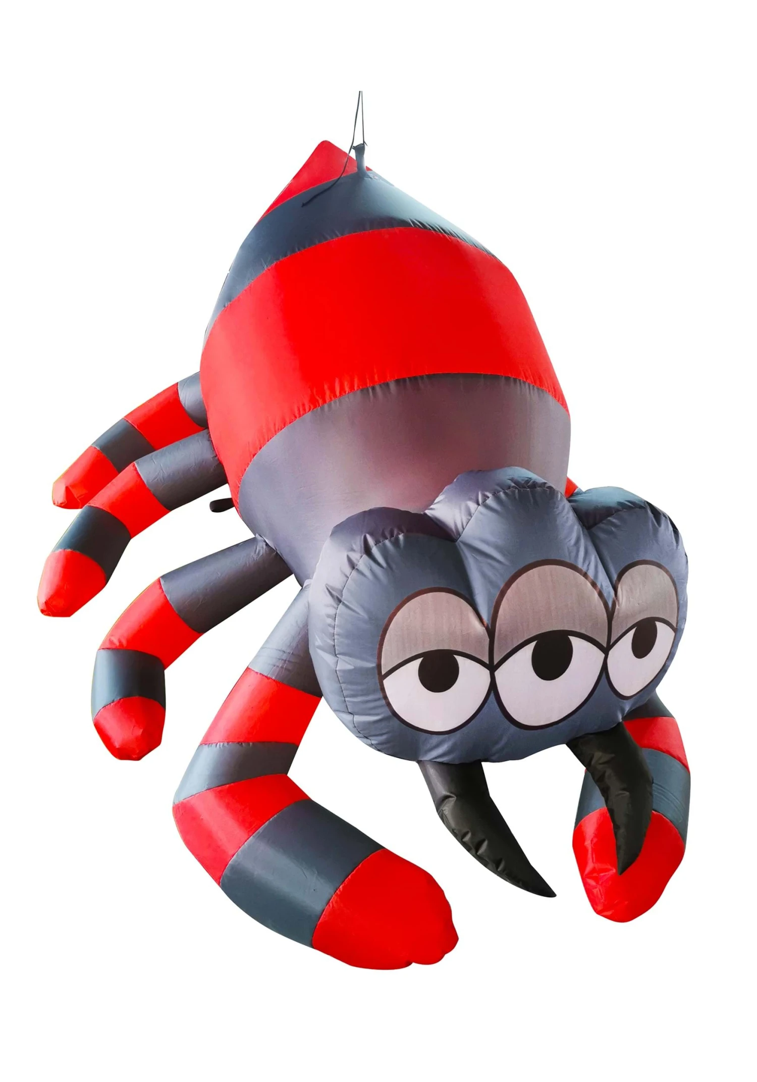5FT Inflatable Hanging Three Eyed Spider Prop Decoration 6 5FT Inflatable Hanging Three Eyed Spider Prop Decoration - Image 4