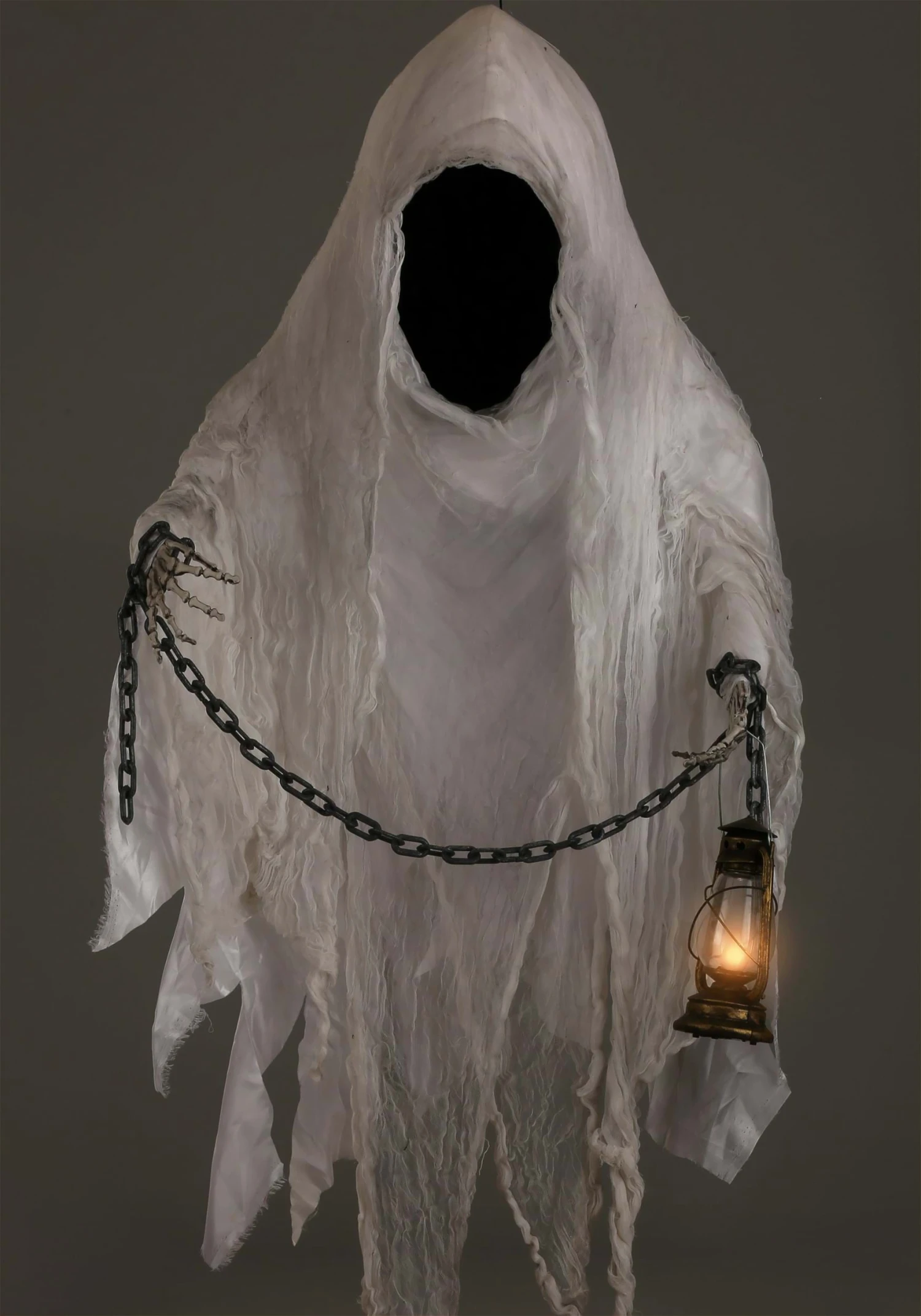 5FT Large Hanging Faceless Ghost Halloween Decoration 4 5FT Large Hanging Faceless Ghost Halloween Decoration - Image 2