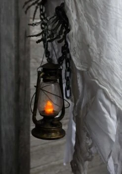 5FT Large Hanging Faceless Ghost Halloween Decoration 10 5FT Large Hanging Faceless Ghost Halloween Decoration -Halloween Costumes 5ft large hanging faceless ghost w light up lante alt 2