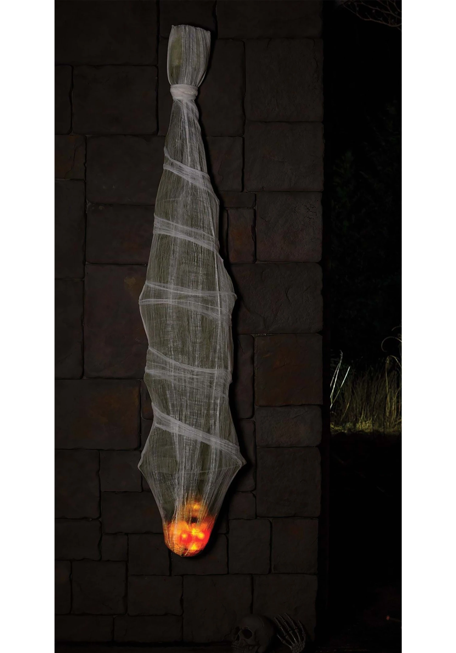 Fun World 6FT Light Up Cocoon Corpse Prop Decoration 4 Fun World 6FT Light Up Cocoon Corpse Prop Decoration - Image 2