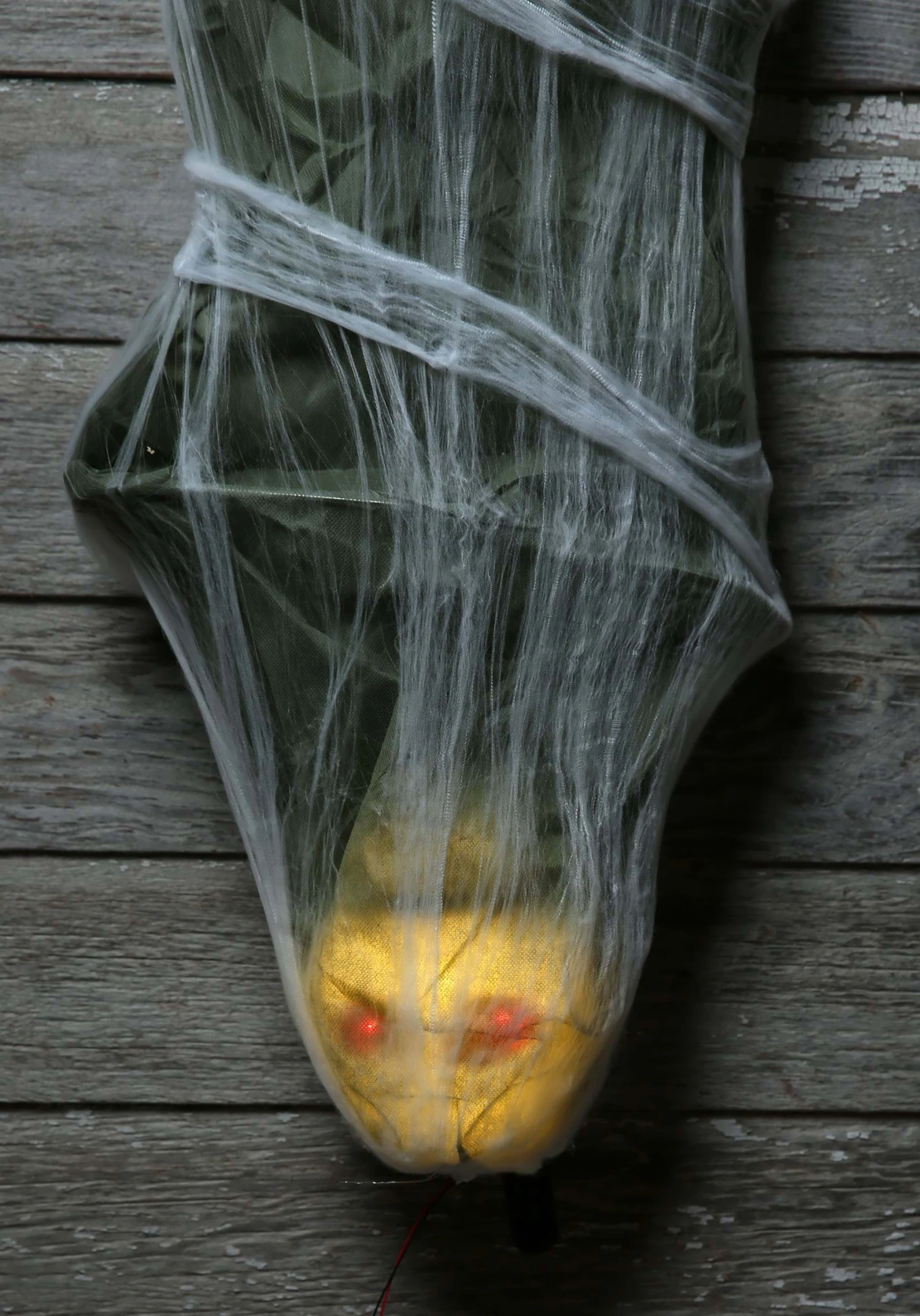 Fun World 6FT Light Up Cocoon Corpse Prop Decoration 6 Fun World 6FT Light Up Cocoon Corpse Prop Decoration - Image 4