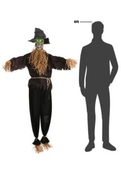 67-Inch Hanging Scarecrow Halloween Decoration - Scream Saver 11 67-Inch Hanging Scarecrow Halloween Decoration - Scream Saver -Halloween Costumes 67 hanging scarecrow halloween decoration alt 4