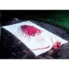 Fun World 6FT Bloody Crime Scene With Feet And Inflatable Body Halloween Decoration -Halloween Costumes 6ft bloody crime scene with feet and inflatable body prop